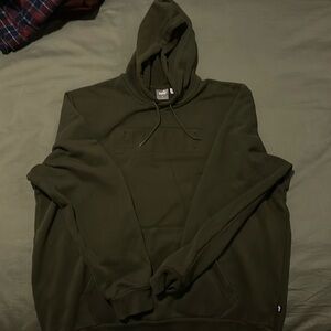 PUMA Hoodie in Olive Green